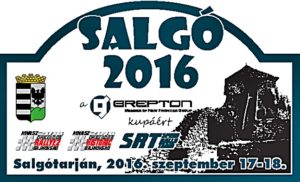 Salgó Rallye 2016 rallyetábla