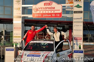 Veszprém Rallye 2015 Rallye2 Salánki Gábor_875